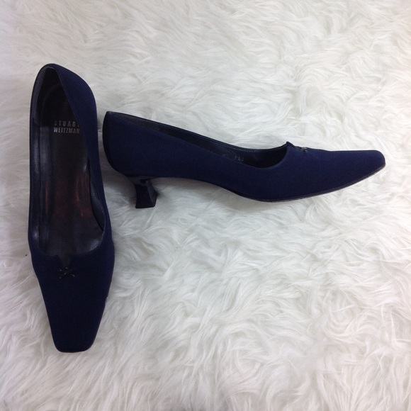 Stuart Weitzman Shoes - Stuart Weitzman Deep blue pump size 8.5